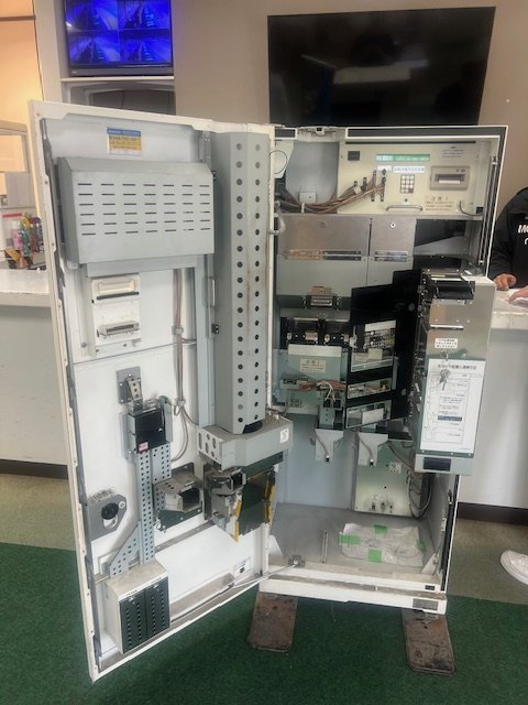 メダル販売機の写真